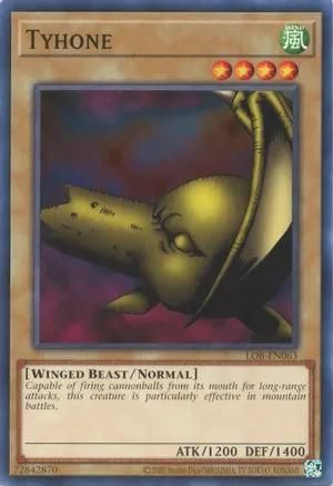 Tyhone - LOB-EN063 - Common Unlimited (25th Reprint) Legend of Blue Eyes White Dragon 25th Anniversary