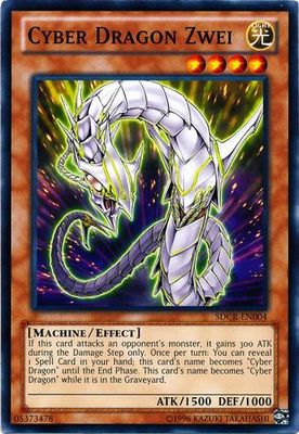Cyber Dragon Zwei - SDCR-EN004 - Common Unlimited Structure Deck: Cyber Dragon Revolution Unlimited
