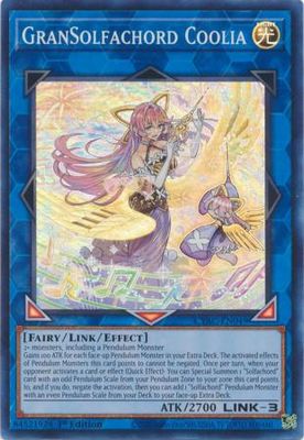 GranSolfachord Coolia - CYAC-EN049 - Super Rare 1st Edition Cyberstorm Access 1st Edition Singles (espanol)