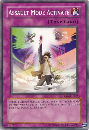 Assault Mode Activate - DP09-EN022 - Common Unlimited Duelist Pack: Yusei 2 [DP09] Unlimited Singles