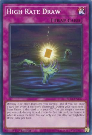 High Rate Draw - BLC1-EN137 - Common 1st Edition Battles of Legend: Chapter 1 1st Edition Singles