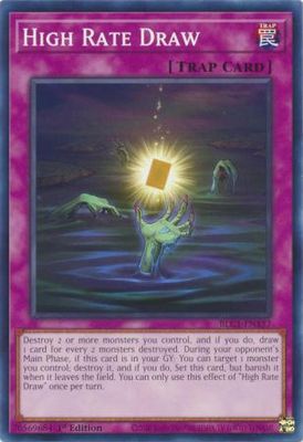 High Rate Draw - BLC1-EN137 - Common 1st Edition Battles of Legend: Chapter 1 1st Edition Singles