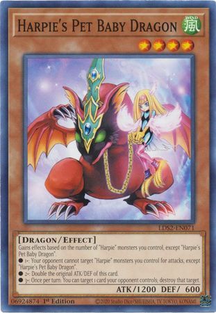 Harpie&#39;s Pet Baby Dragon - LDS2-EN071 - Common 1st Edition Legendary Duelists: Season 2 [LDS2] 1st Edition Singles