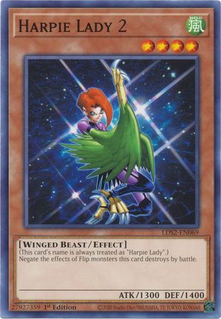 Harpie Lady 2 - LDS2-EN069 - Common 1st Edition Legendary Duelists: Season 2 [LDS2] 1st Edition Singles