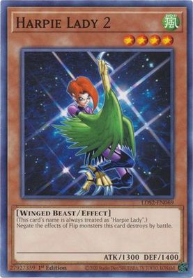 Harpie Lady 2 - LDS2-EN069 - Common 1st Edition Legendary Duelists: Season 2 [LDS2] 1st Edition Singles