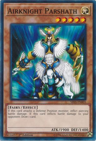 Airknight Parshath - SR05-EN005 - Common 1st Edition Wave of Light Singles (espanol)