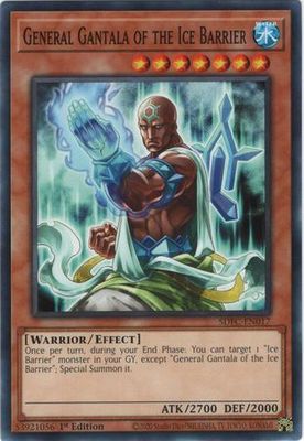 General Gantala of the Ice Barrier - SDFC-EN017 - Common 1st Edition Freezing Chains 1st Edition Singles