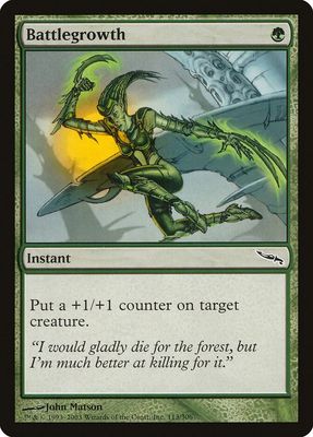 Battlegrowth 113/306 - Mirrodin (MRD) Mirrodin