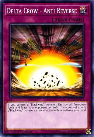 Delta Crow - Anti Reverse - LED3-EN033 - Common 1st Edition Legendary Duelists: White Dragon Abyss Singles
