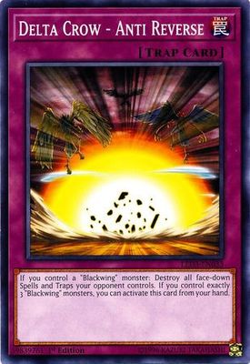 Delta Crow - Anti Reverse - LED3-EN033 - Common 1st Edition Legendary Duelists: White Dragon Abyss Singles