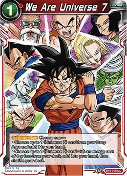 We Are Universe 7 - Universal Onslaught (DBS-B09) Universal Onslaught