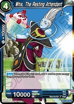 Whis, The Resting Attendant - Galactic Battle (DBS-B01) Galactic Battle