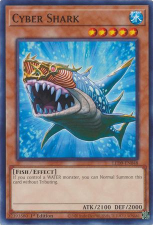 Cyber Shark - LED9-EN048 - Common 1st Edition Legendary Duelists: Duels from the Deep 1st Edition Singles (espanol)