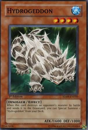Hydrogeddon - SD09-EN010 - Common 1st Edition Structure Deck: Dinosaur&#39;s Rage 1st Edition Singles