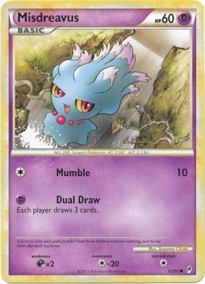 Misdreavus - 65/95 - Common Call of Legends Singles