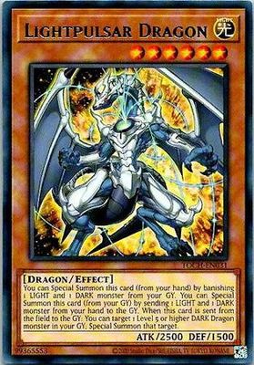 Lightpulsar Dragon - TOCH-EN031 - Rare Unlimited Toon Chaos Unlimited Singles