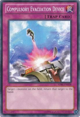 Compulsory Evacuation Device - SDBE-EN038 - Common Unlimited Saga of Blue-Eyes White Dragon Unlimited Singles
