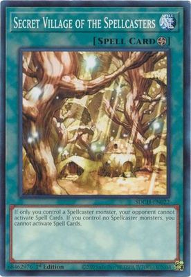 Secret Village of the Spellcasters - SDCH-EN022 - Common 1st Edition Spirit Charmers [SDCH] 1st Edition Singles (espanol)
