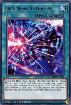 Drytron Asterism - GEIM-EN035 - Rare 1st Edition Genesis Impact [GEIM] 1st Edition Singles (espanol)