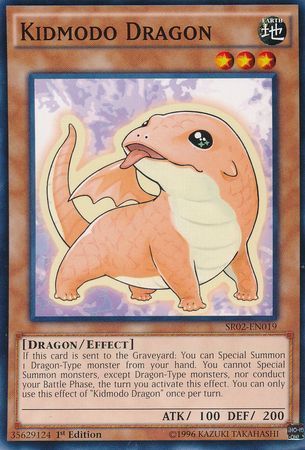 Kidmodo Dragon - SR02-EN019 - Common 1st Edition Structure Deck: Rise of the True Dragons 1st Edition Singles