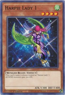 Harpie Lady 1 - LDS2-EN068 - Common 1st Edition Legendary Duelists: Season 2 [LDS2] 1st Edition Singles