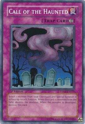 Call of the Haunted - DP04-EN025 - Common 1st Edition Duelist Pack: Zane Truesdale [DP04] 1st Edition Singles