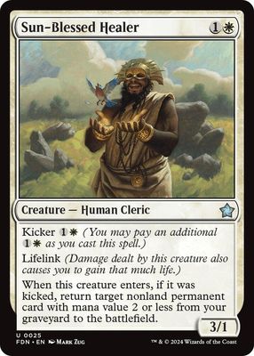Sun-Blessed Healer - Foundations (FDN) Foundations