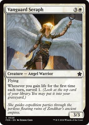 Vanguard Seraph - Foundations (Foil) Foundations