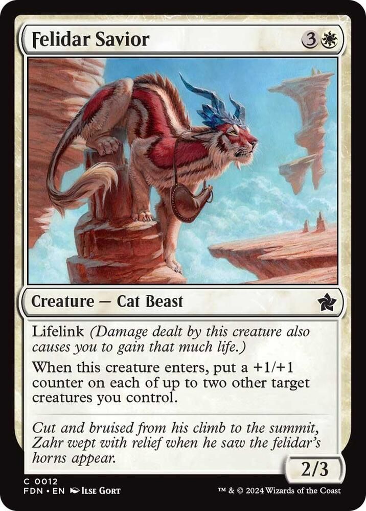 Felidar Savior - Foundations (FDN) Foundations