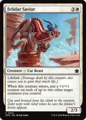 Felidar Savior - Foundations (FDN) Foundations
