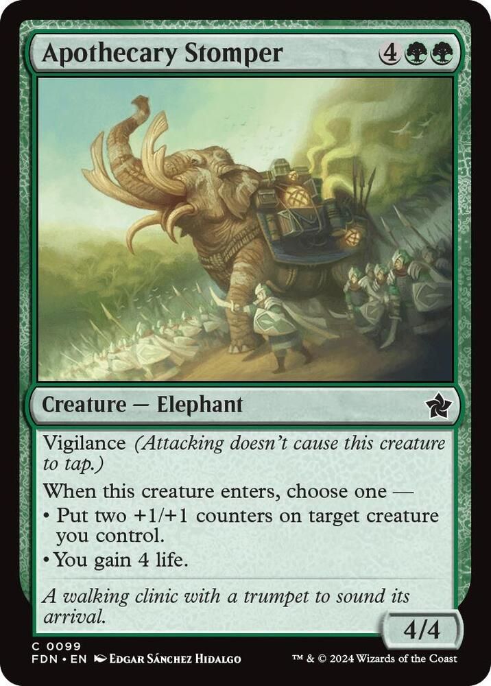 Apothecary Stomper - Foundations (Foil) Foundations 0099