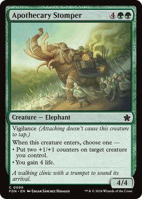 Apothecary Stomper - Foundations (Foil) Foundations 0099