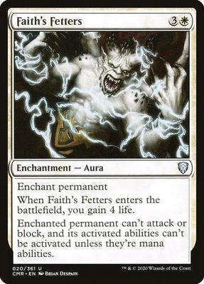 Faith&#39;s Fetters - Commander Legends (CMR) Commander Legends