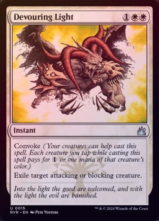 Devouring Light 0015 - Foil Ravnica Remastered Foil Singles