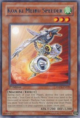 SH Koa&#39;ki Meiru Speeder - ANPR-EN020 - Rare 1st Edition Ancient Prophecy [ANPR] 1st Edition Singles