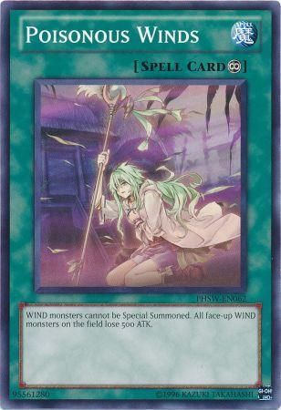 Poisonous Winds - PHSW-EN062 - Common Unlimited Photon Shockwave Unlimited Singles