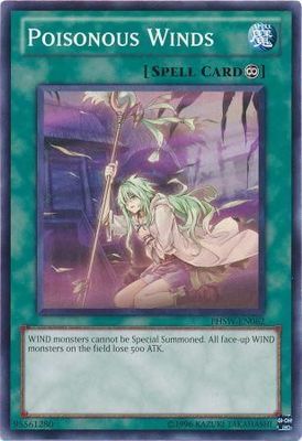 Poisonous Winds - PHSW-EN062 - Common Unlimited Photon Shockwave Unlimited Singles