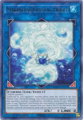 Marincess Crystal Heart - MP20-EN170 - Rare 1st Edition 2020 Mega-Tin: Lost Memories 1st Edition Singles