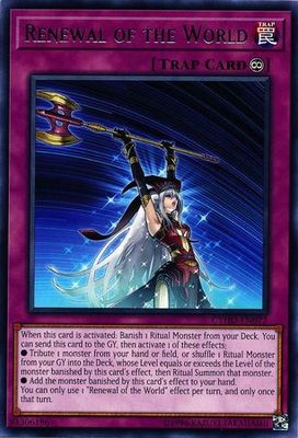 Renewal of the World - CYHO-EN072 - Rare Unlimited Cybernetic Horizon Unlimited Singles