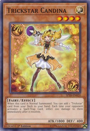 Trickstar Candina - SP18-EN020 - Common 1st Edition Star Pack VRAINS 1st Edition Singles