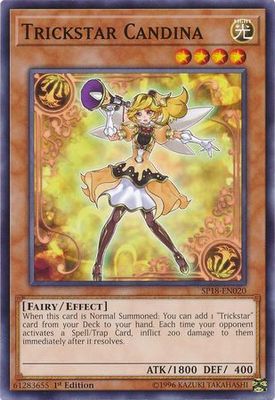 Trickstar Candina - SP18-EN020 - Common 1st Edition Star Pack VRAINS 1st Edition Singles