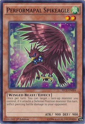 Performapal Spikeagle - SECE-EN004 - Common 1st Edition Secrets of Eternity (SECE) 1st Edition Singles