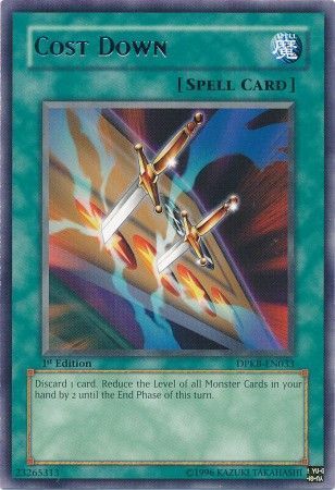 SH Cost Down - DPKB-EN033 - Rare 1st Edition Duelist Pack: Kaiba 1st Edition Singles