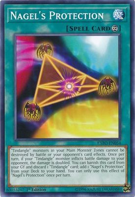 Nagel&#39;s Protection - EXFO-EN054 - Common 1st Edition Extreme Force [EXFO] 1st Edition Singles *Espanol*