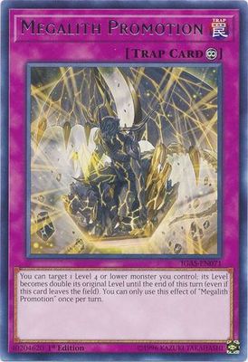 Megalith Promotion - IGAS-EN071 - Rare 1st Edition Ignition Assault 1st Edition Singles