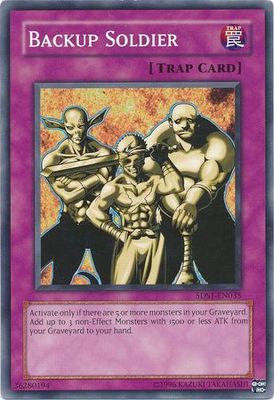 Backup Soldier - 5DS1-EN035 - Common Unlimited Starter Deck: 5D&#39;s (2008) [5DS1] Unlimited Singles