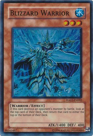 Blizzard Warrior - HA01-EN002 - Super Rare Unlimited Hidden Arsenal 1 [HA01] Unlimited Singles
