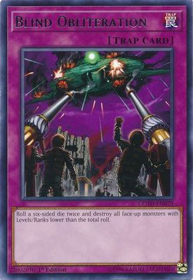Blind Obliteration - COTD-EN079 - Rare 1st Edition Code of the Duelist 1st Edition Singles (espanol)