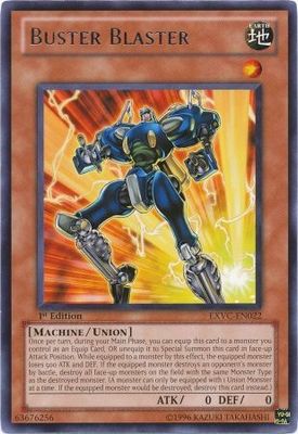 Buster Blaster - EXVC-EN022 - Rare 1st Edition Extreme Victory 1st Edition Singles