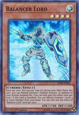 SH Balancer Lord - MYFI-EN047 - Super Rare 1st Edition Mystic Fighters Singles